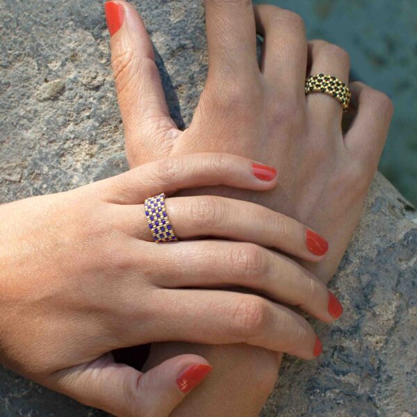 Bague Foxtrot dorée – Image 5