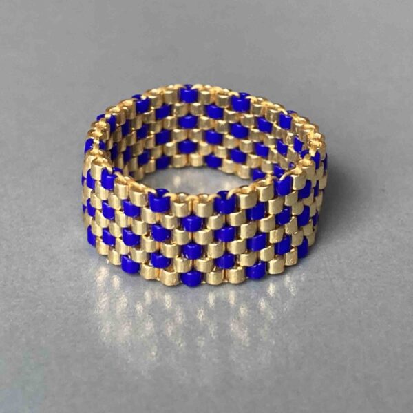 Bague Foxtrot dorée – Image 4