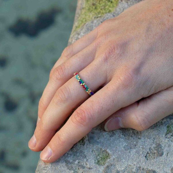 Bague fine Lumières – Image 6